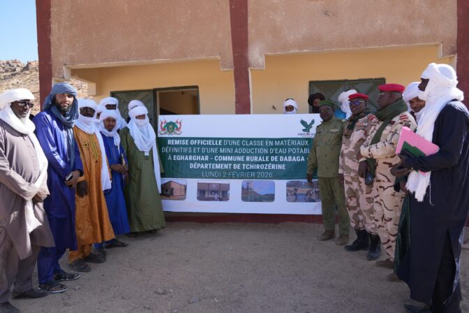 Agadez : le Groupe SOS investit 42 millions de francs CFA pour l’accès à l’eau potable et à l’éducation à Egharghar
